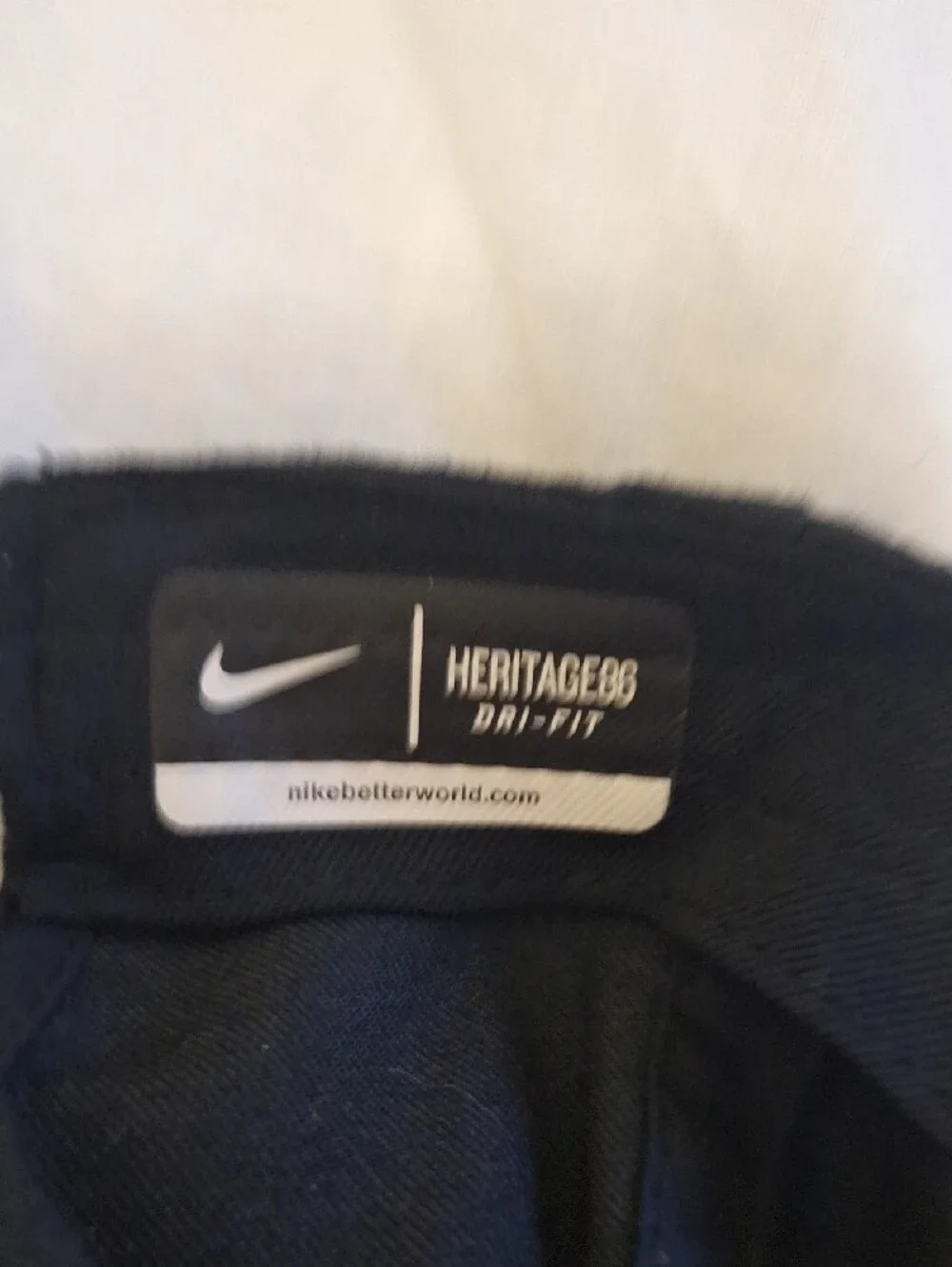 Nike Black Hat with Lime Swoosh